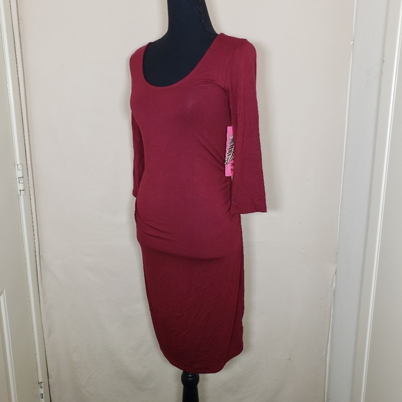 NWT Feathers Maternity Dress - Picture 4 of 8